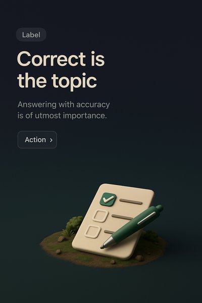 3D Scene Depicting a Realistic Task Checklist