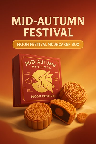 Mid-Autumn Festival Mooncake Box Design