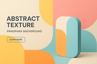 Modern Corporate Abstract Texture Panorama for Professional Use