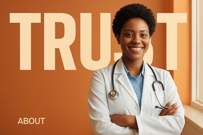 Confident Healthcare Professional in Modern Clinic
