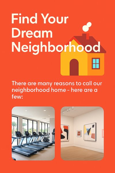 Promotional Graphic for Neighborhood Exploration