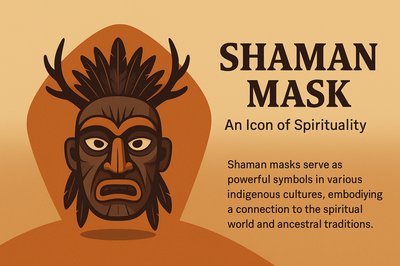Shaman Mask: An Icon of Spirituality and Tradition