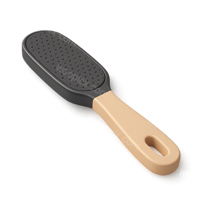 Stylish 3D Foot Scraper Icon for Personal Care