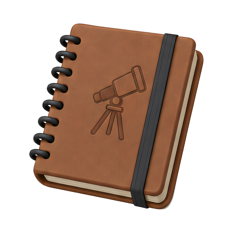 detailed observation log book