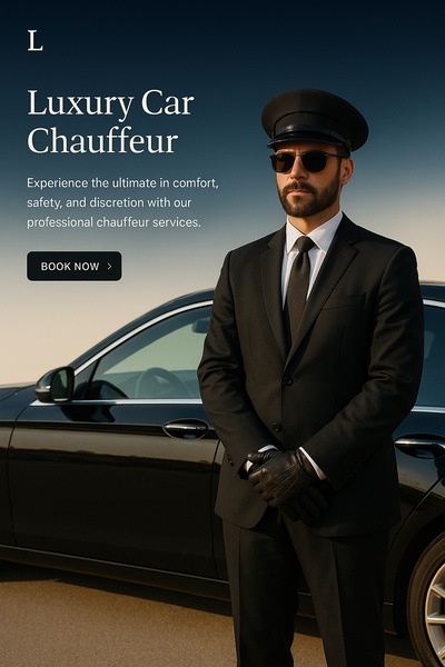 Sophisticated Luxury Car Chauffeur Service