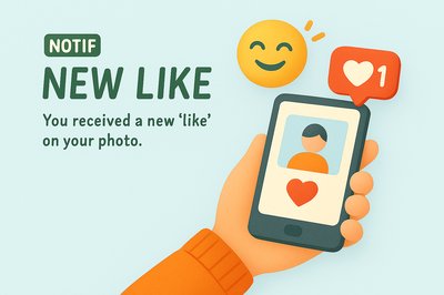Notification Graphic for Social Media Interaction
