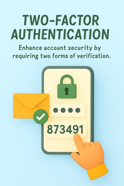 Two-Factor Authentication Concept Illustration