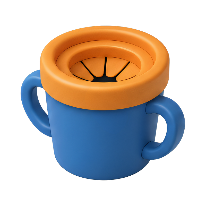 colorful snack catcher cup