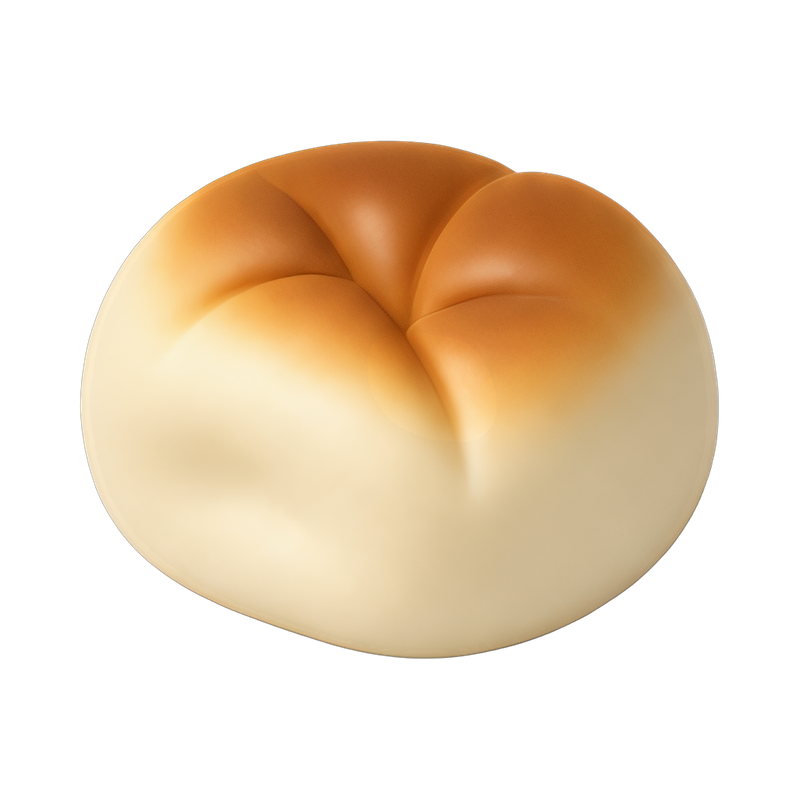 slow rising squishy bun