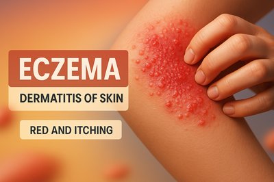 Medical Illustration of Eczema Skin Condition