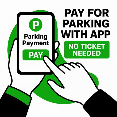 Mobile App Parking Payment Promotion with User Interaction