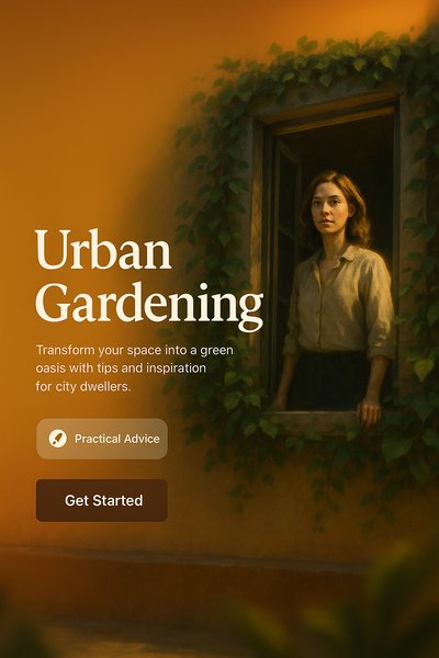 Urban Gardening Tips for City Dwellers - Transform Your Space