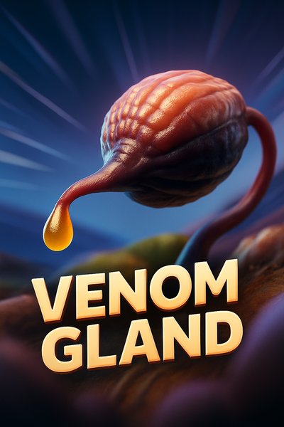 Dynamic Representation of a Venom Gland with Bold Aesthetics
