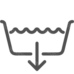 basin care symbols hand wash