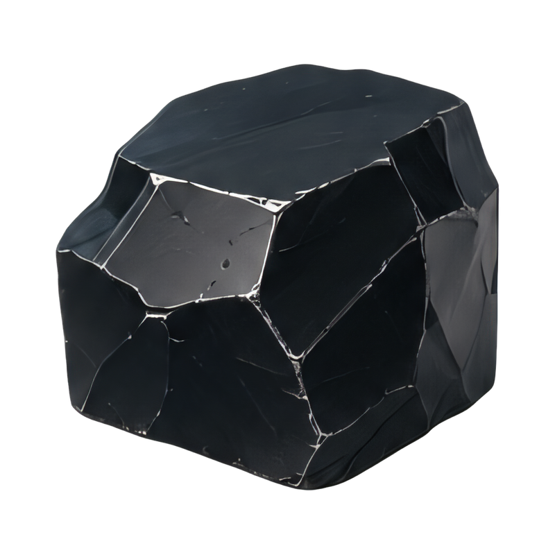 modern obsidian block design