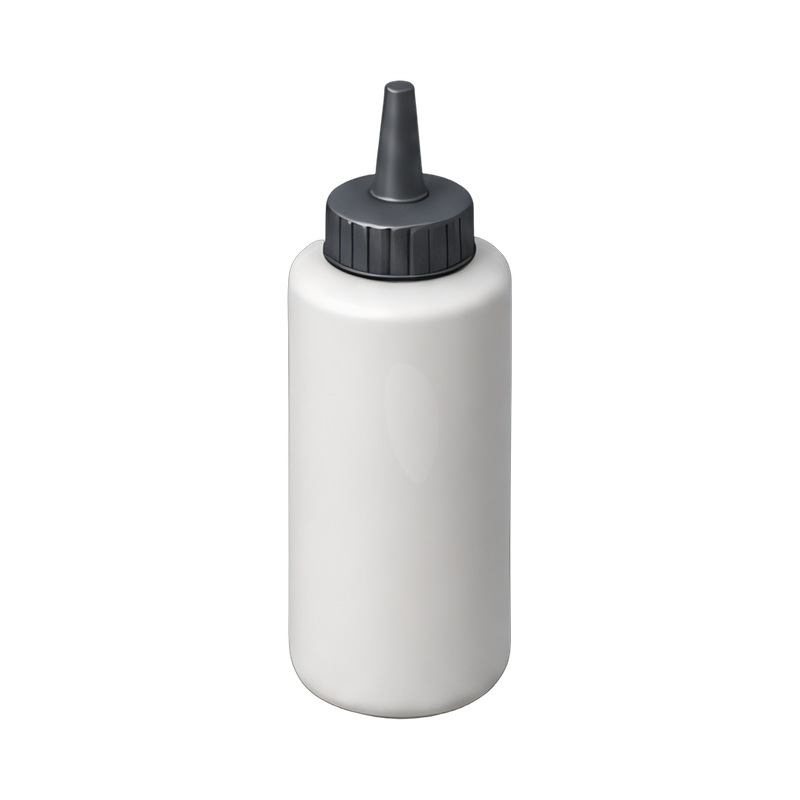 developer bottle in salon setting