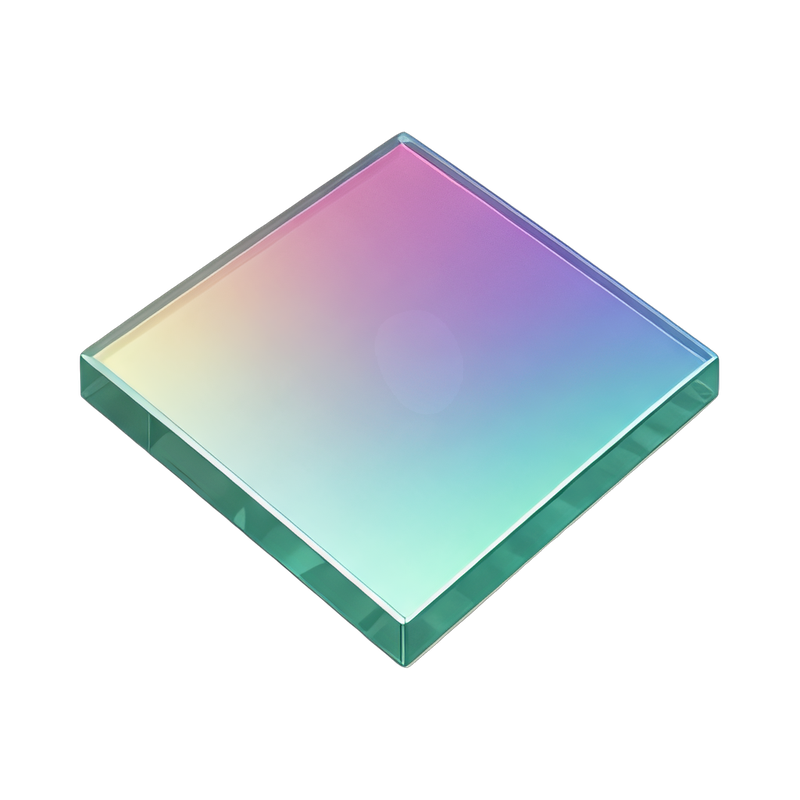 vibrant dichroic glass sample