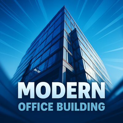 Dynamic Modern Office Architecture in Bold Design