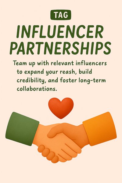Illustrative Graphic on Influencer Partnerships