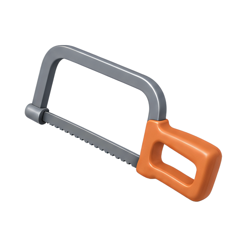 woodworking bow saw frame