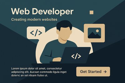 Layered Visual Structure for Web Development Theme