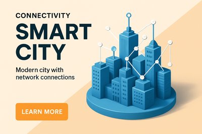Smart City Dynamics: Connectivity and Modern Architecture
