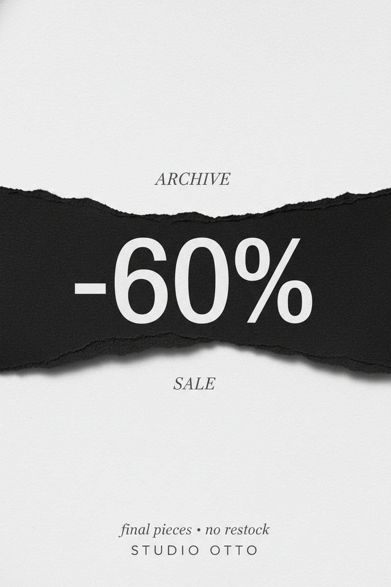Striking black-and-white fashion banner