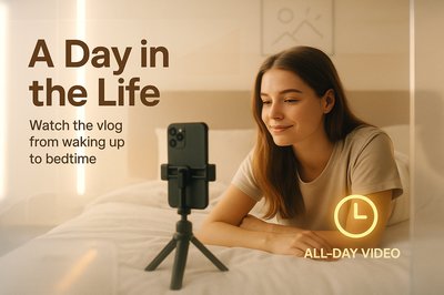 Lifestyle Vlog Promotion Featuring Content Creator