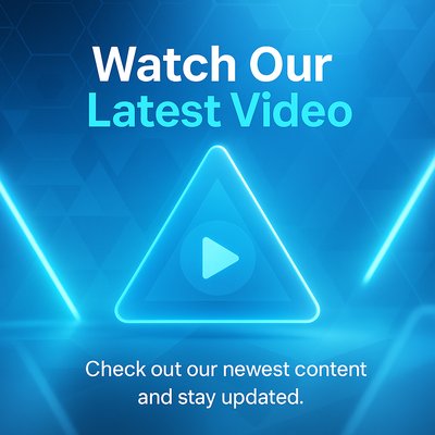 Neon Geometric Background for Engaging Video Promotion