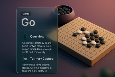 3D Go Game Design with Interactive Elements
