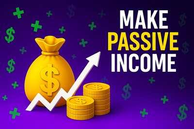 Conceptual Illustration of Passive Income Generation