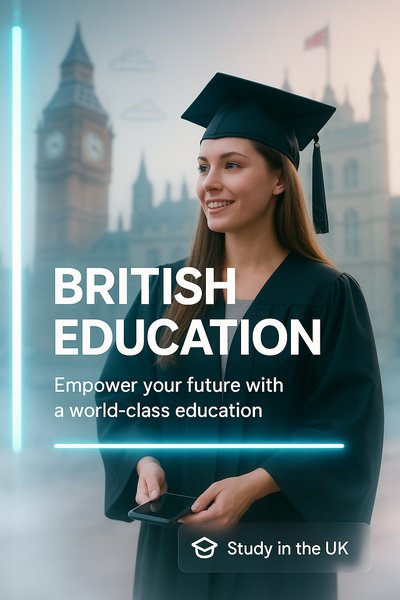 Promotional Graphic for British Education Opportunities