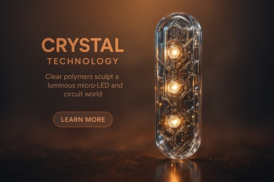 Futuristic Technology in Detail: Crystal LED Design