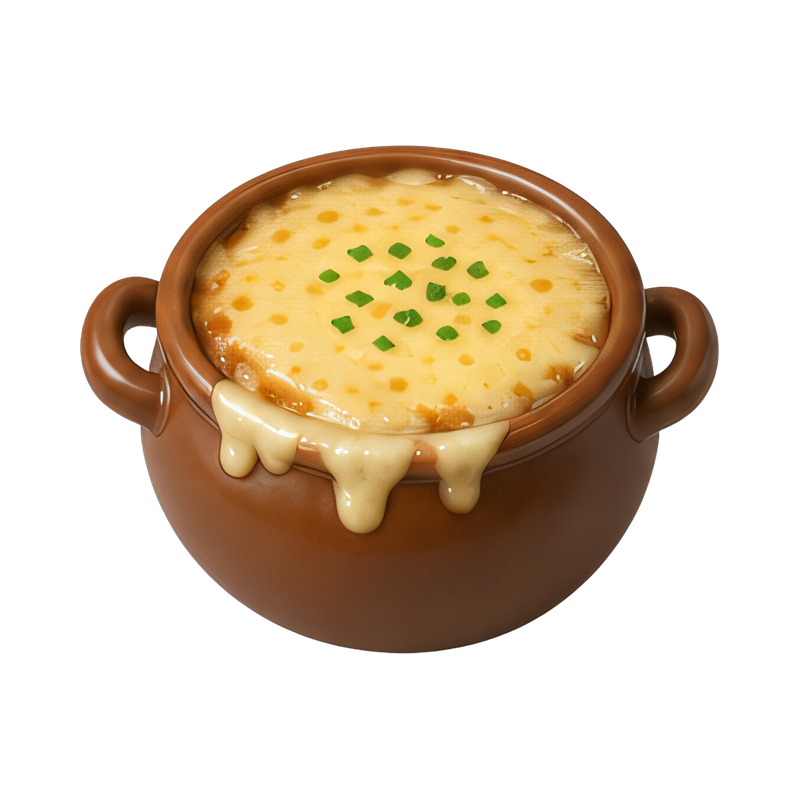 delicious french onion soup