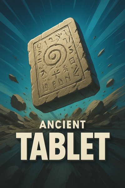Dynamic Ancient Tablet with Engaging Design Elements