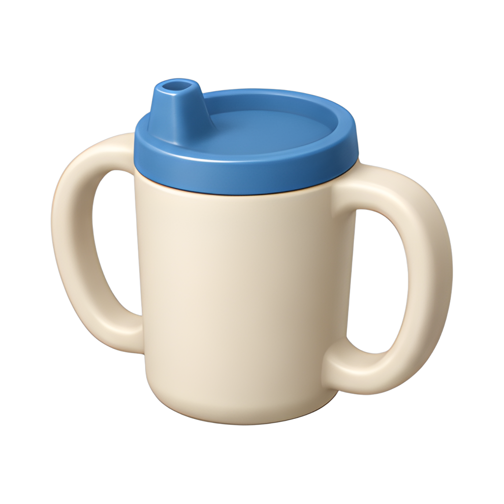 adaptive two-handled mug design