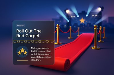 Glamorous Red Carpet for Movie Premiere