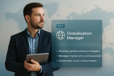 Globalization Manager Role Overview with Modern Design