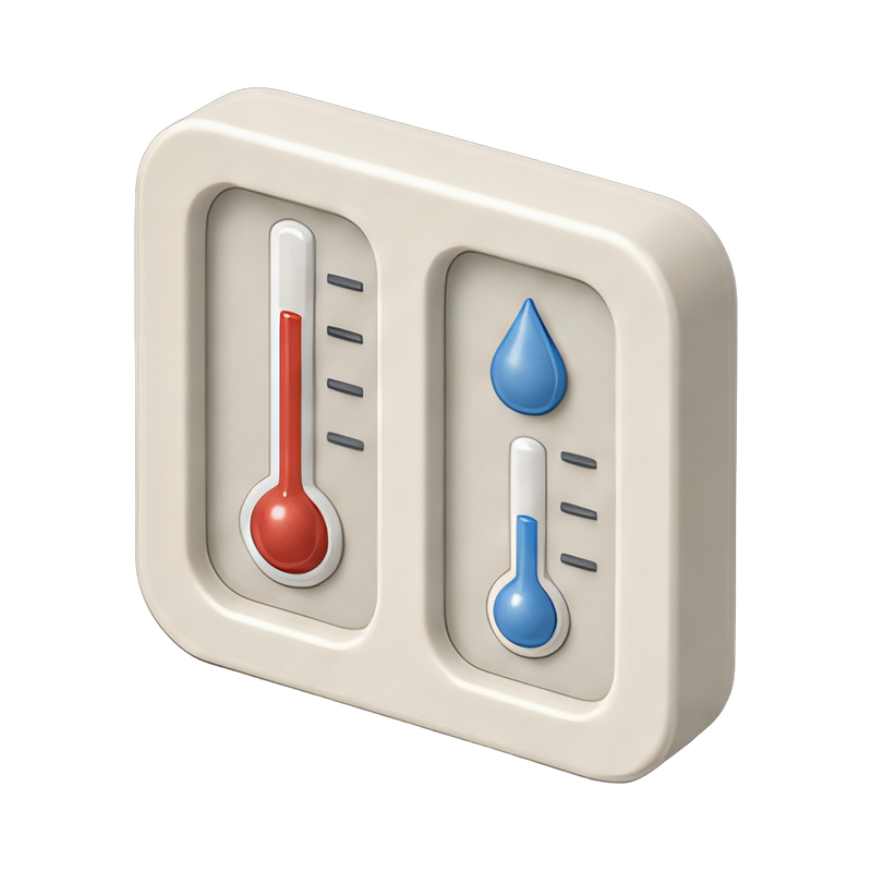 cellar thermometer and hygrometer