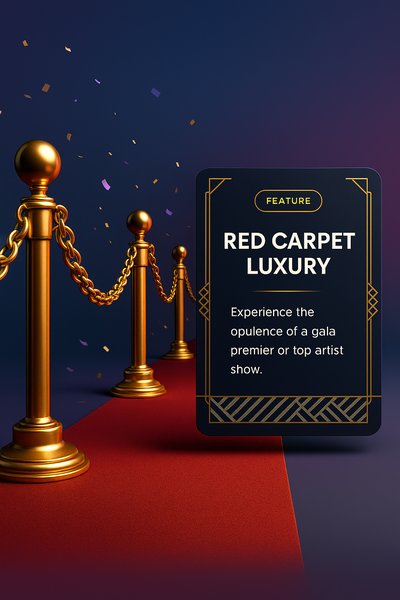 Luxurious Red Carpet Experience at Gala Premier