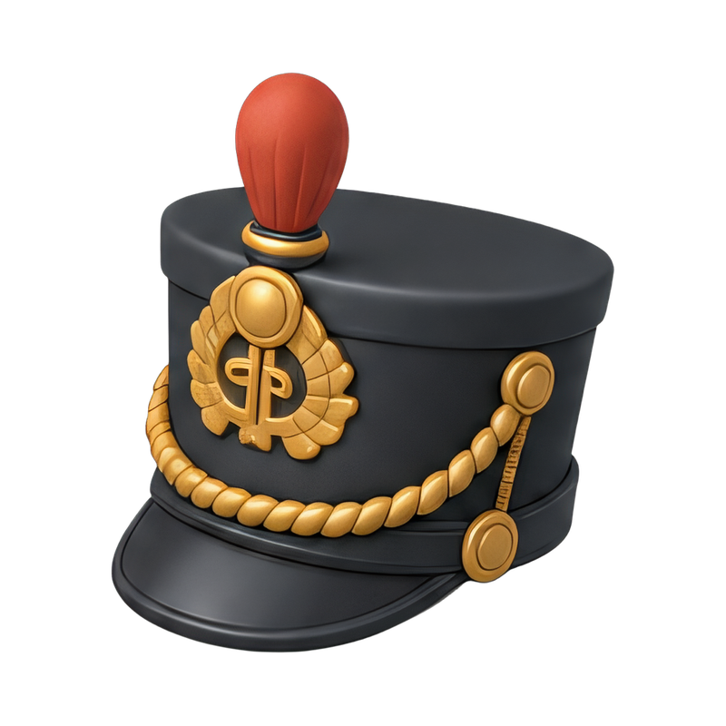 historical napoleonic shako hat