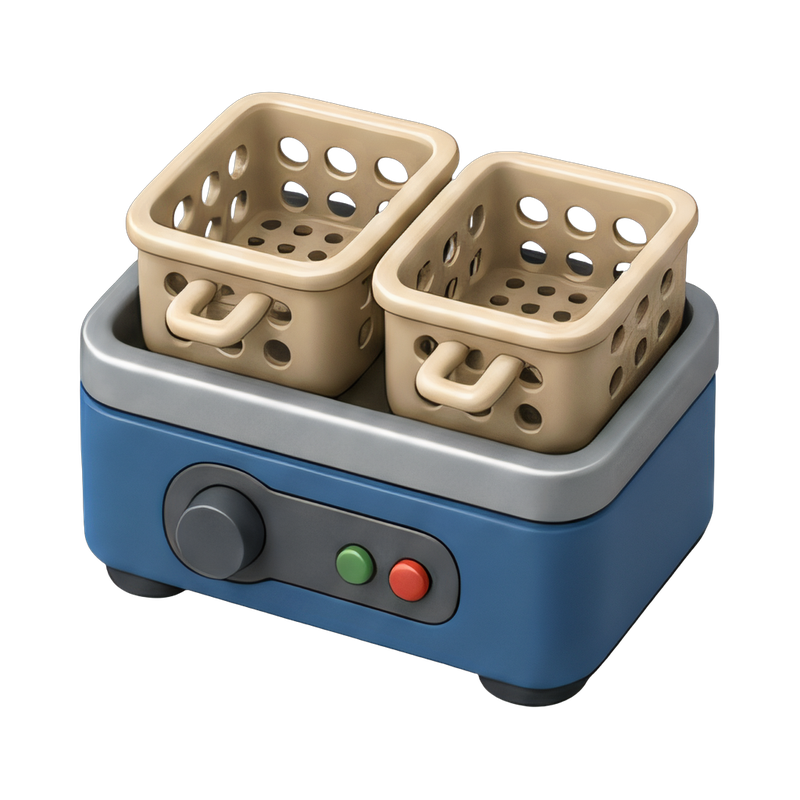 industrial cleaning machine baskets