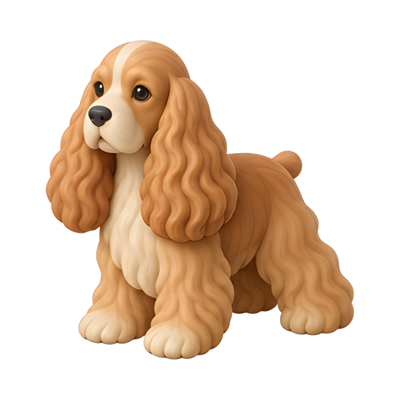Cocker Spaniel with Long Ears