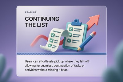 3D Web Page Design with Feature Blocks