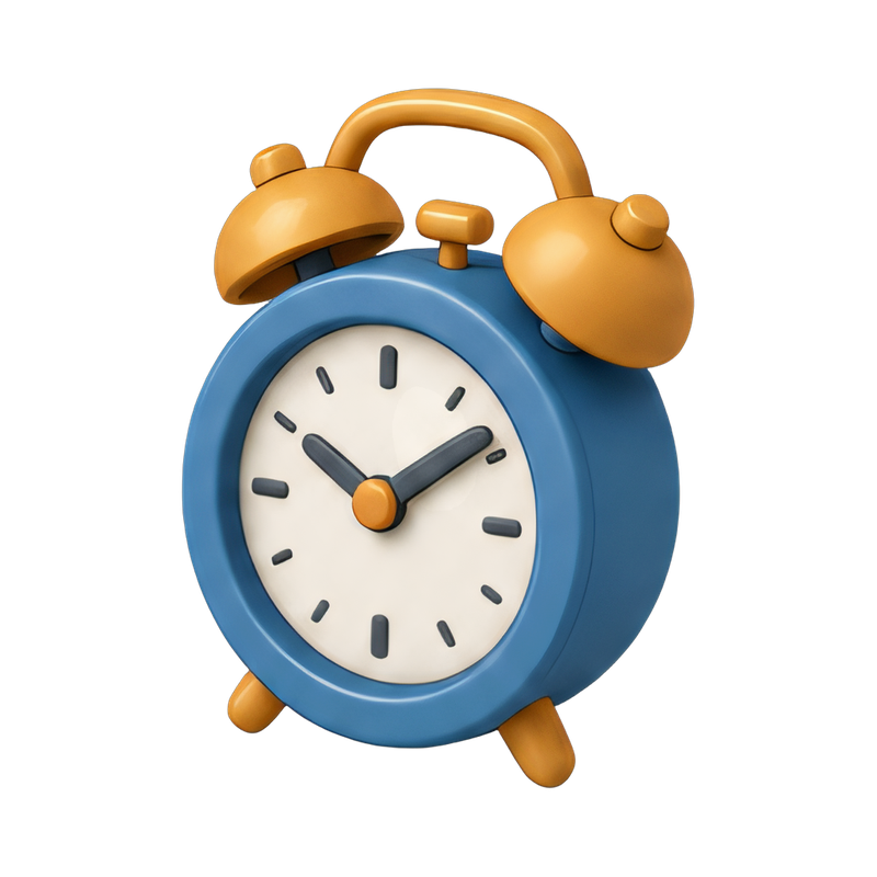 classic twin bell alarm clock