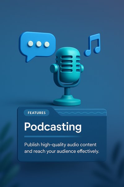 Pixel Art Podcasting Vector Elements for Modern Design