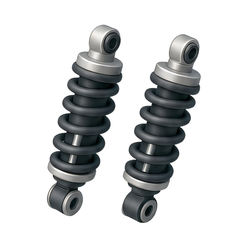 dual rear shock suspension