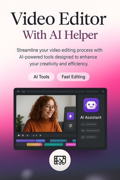 Video Editor with AI Helper - Streamline Your Editing Process