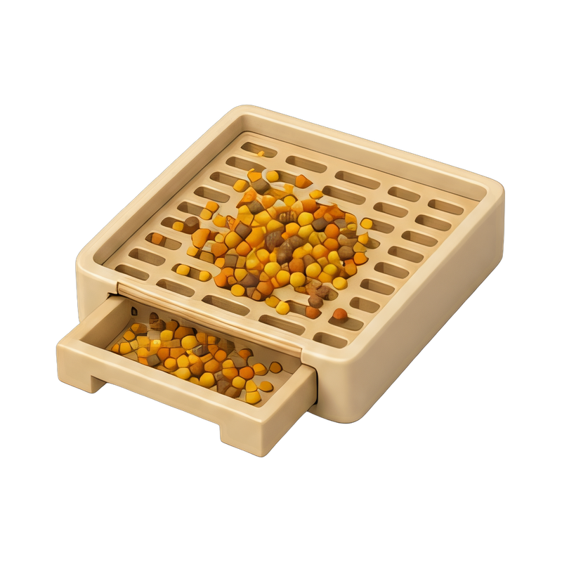 pollen trap tray for plants