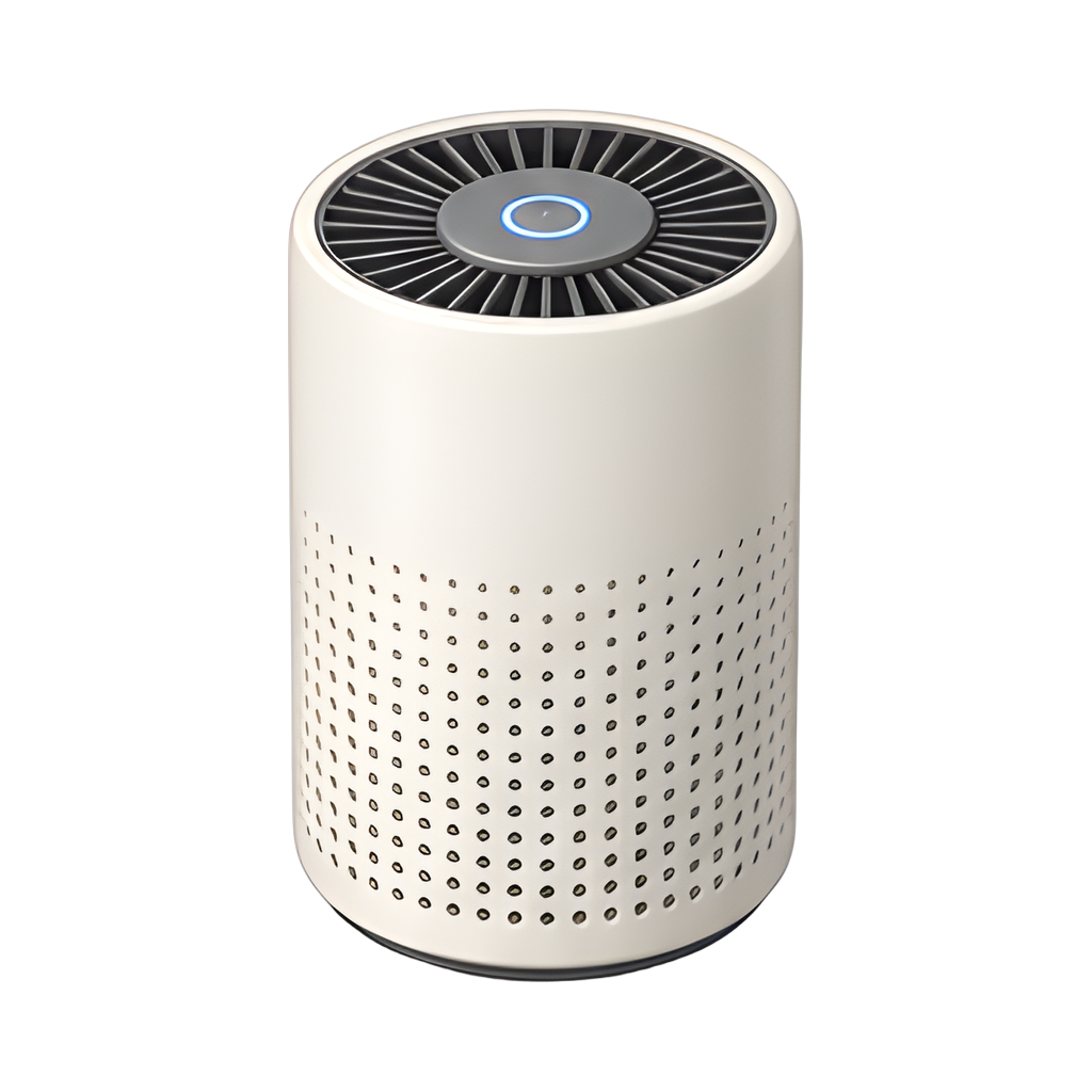 Modern cylindrical air purifier